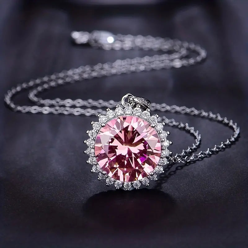 Sparkling Pink Pendant